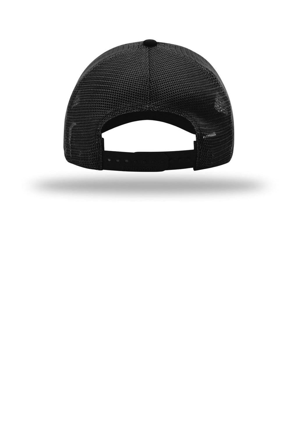 Richardson Garment Washed Trucker 111 - Black - back