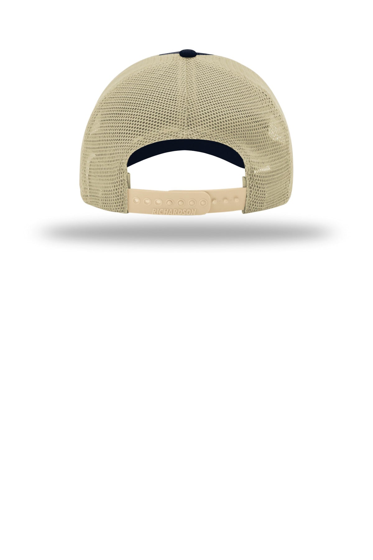 Richardson Garment Washed Trucker 111 - Navy/ Khaki - back