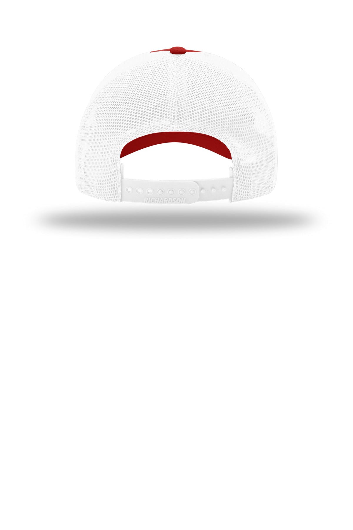 Richardson Garment Washed Trucker 111 - Red/ White - back