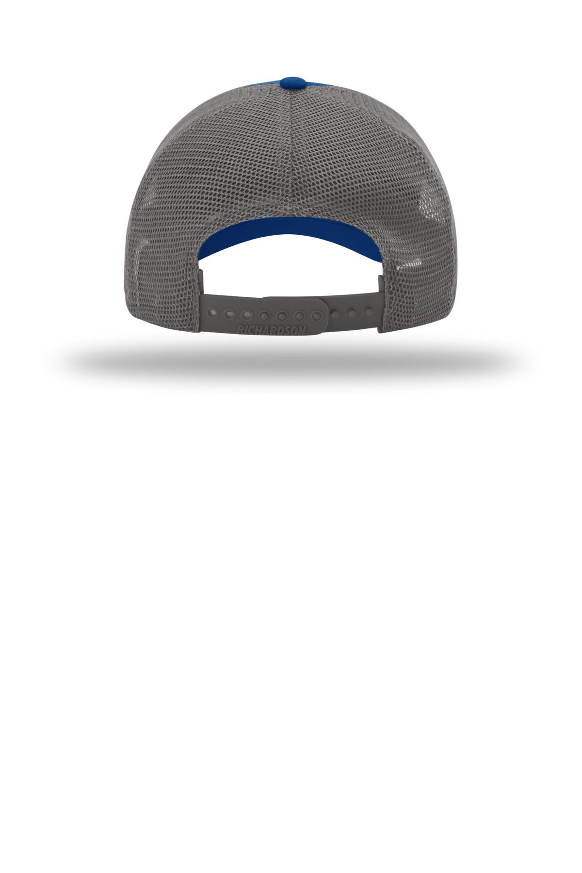 Richardson Garment Washed Trucker 111 - Royal/ Charcoal - back