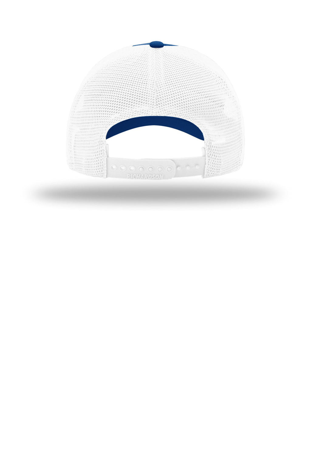 Richardson Garment Washed Trucker 111 - Royal/ White - back