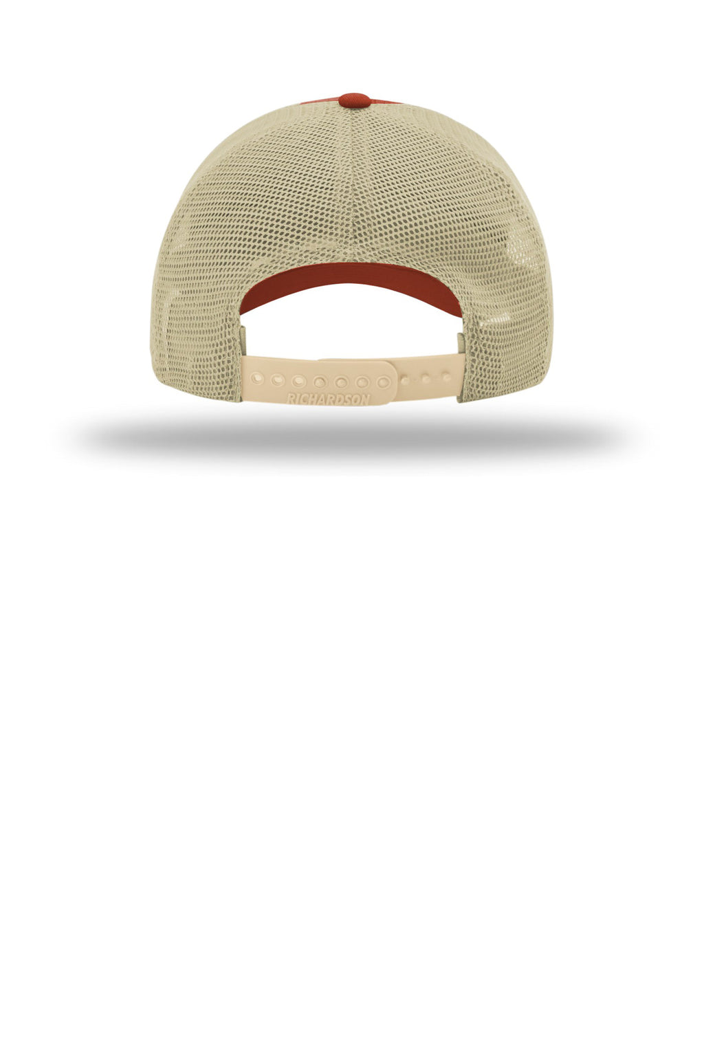 Richardson Garment Washed Trucker 111 - T Orange/ Khaki - back