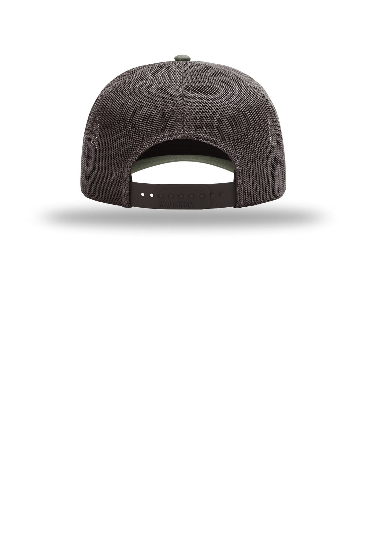 Richardson Five-Panel Champ Trucker 112FPC - Birch/ Brown/ Loden - back