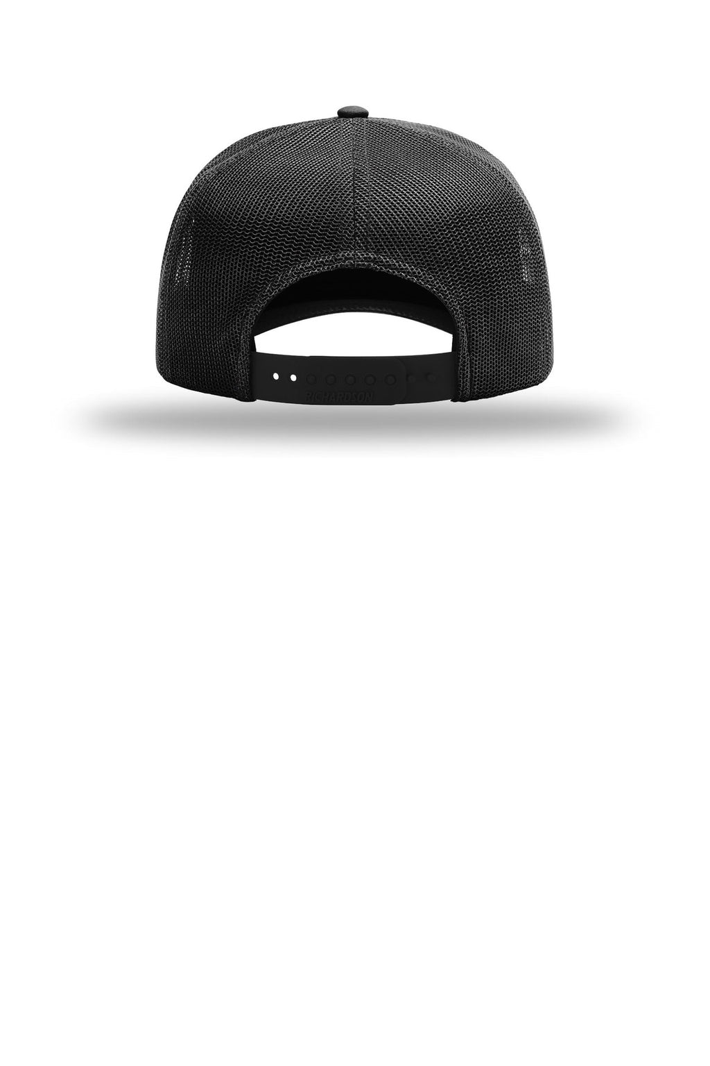 Richardson Five-Panel Champ Trucker 112FPC - Black - back