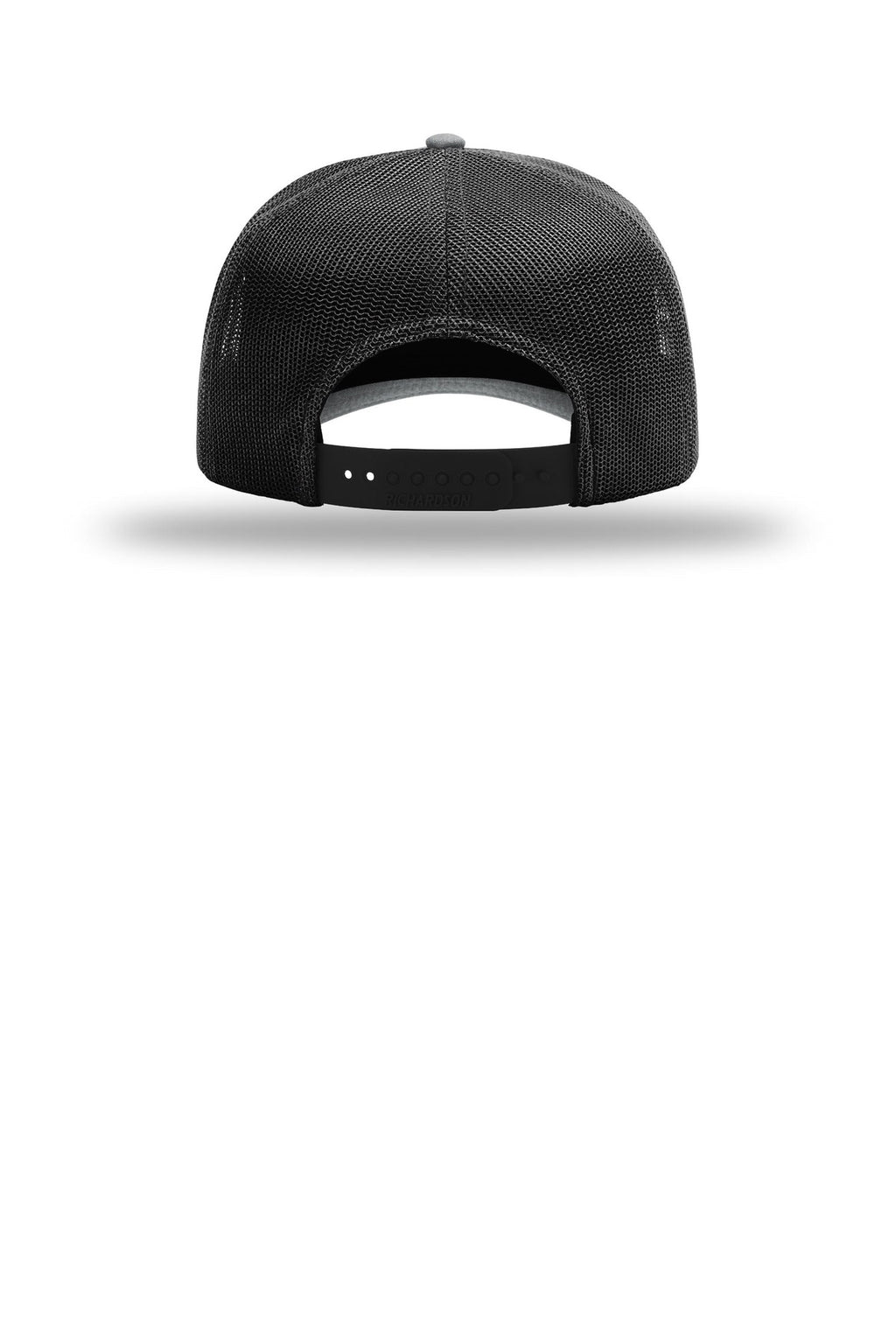 Richardson Five-Panel Champ Trucker 112FPC - Heather Grey/ Black - back