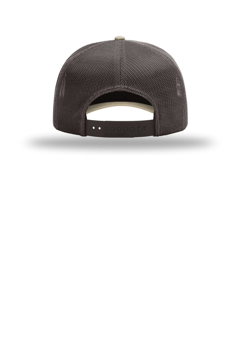 Richardson Five-Panel Champ Trucker 112FPC - Khaki/ Coffee - back