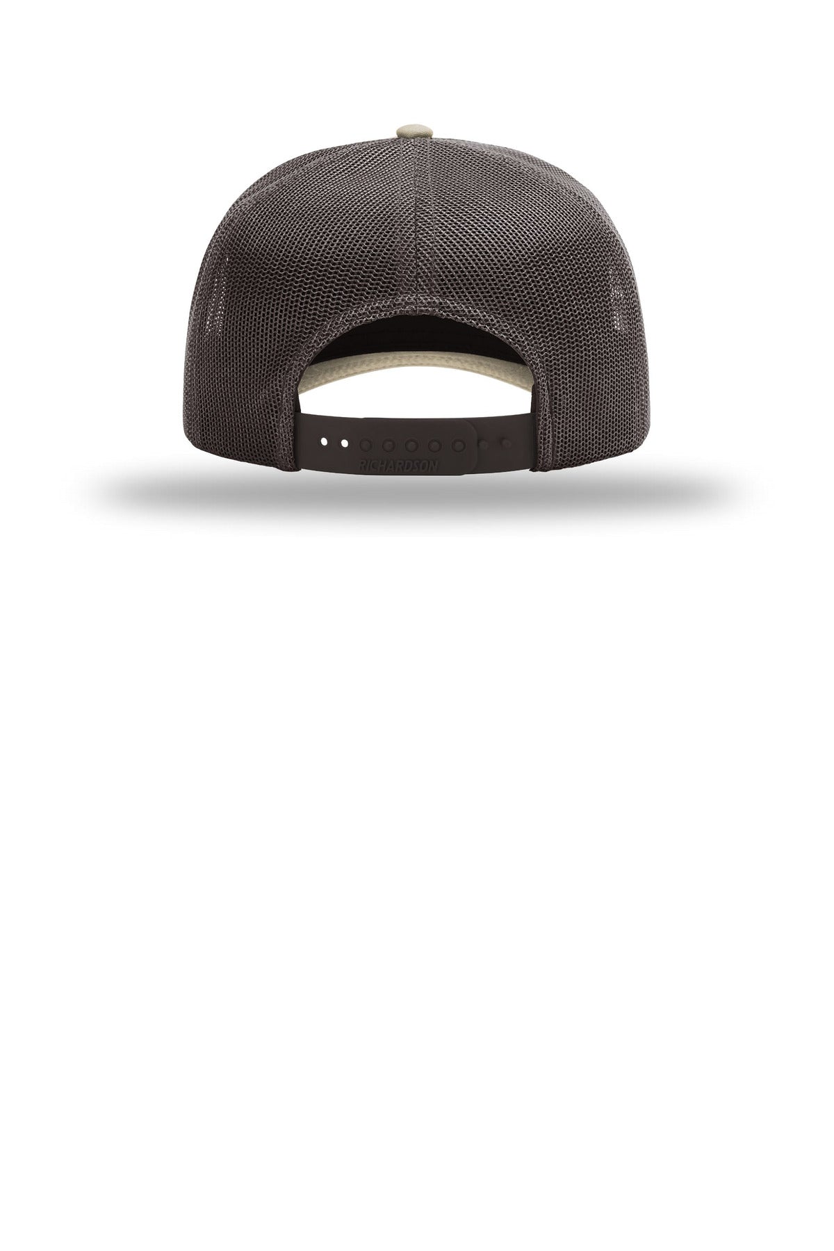Richardson Five-Panel Champ Trucker 112FPC - Khaki/ Coffee - back