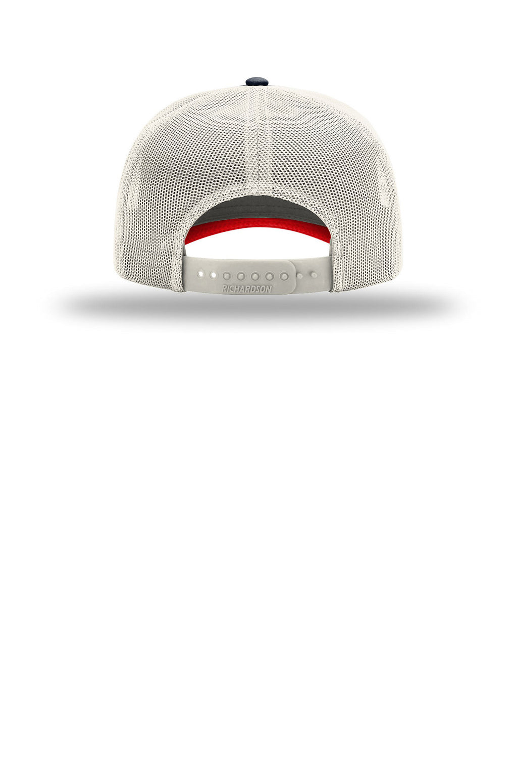 Richardson Five-Panel Champ Trucker 112FPC - Navy/ Birch/ Red - back