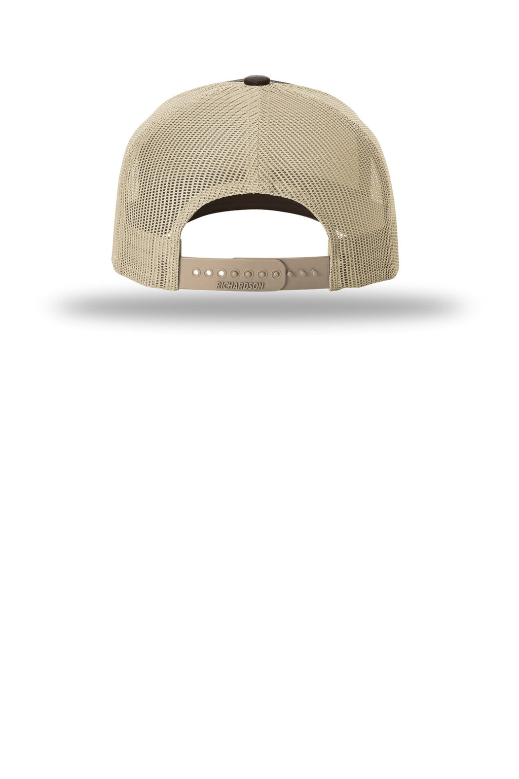 Richardson Five-Panel with Rope 112FPR - Brown/ Khaki/ Khaki - back
