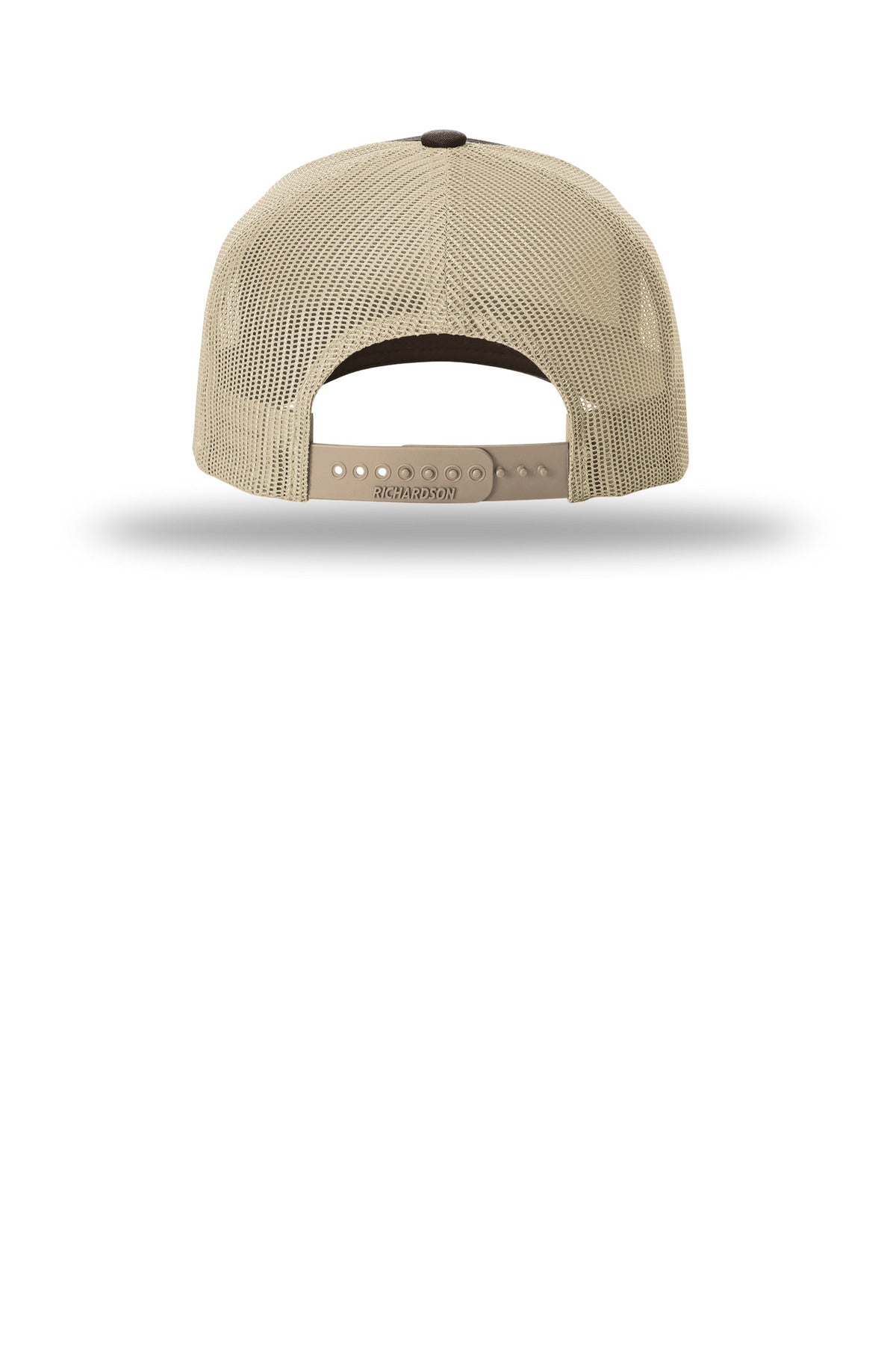 Richardson Five-Panel with Rope 112FPR - Brown/ Khaki/ Khaki - back