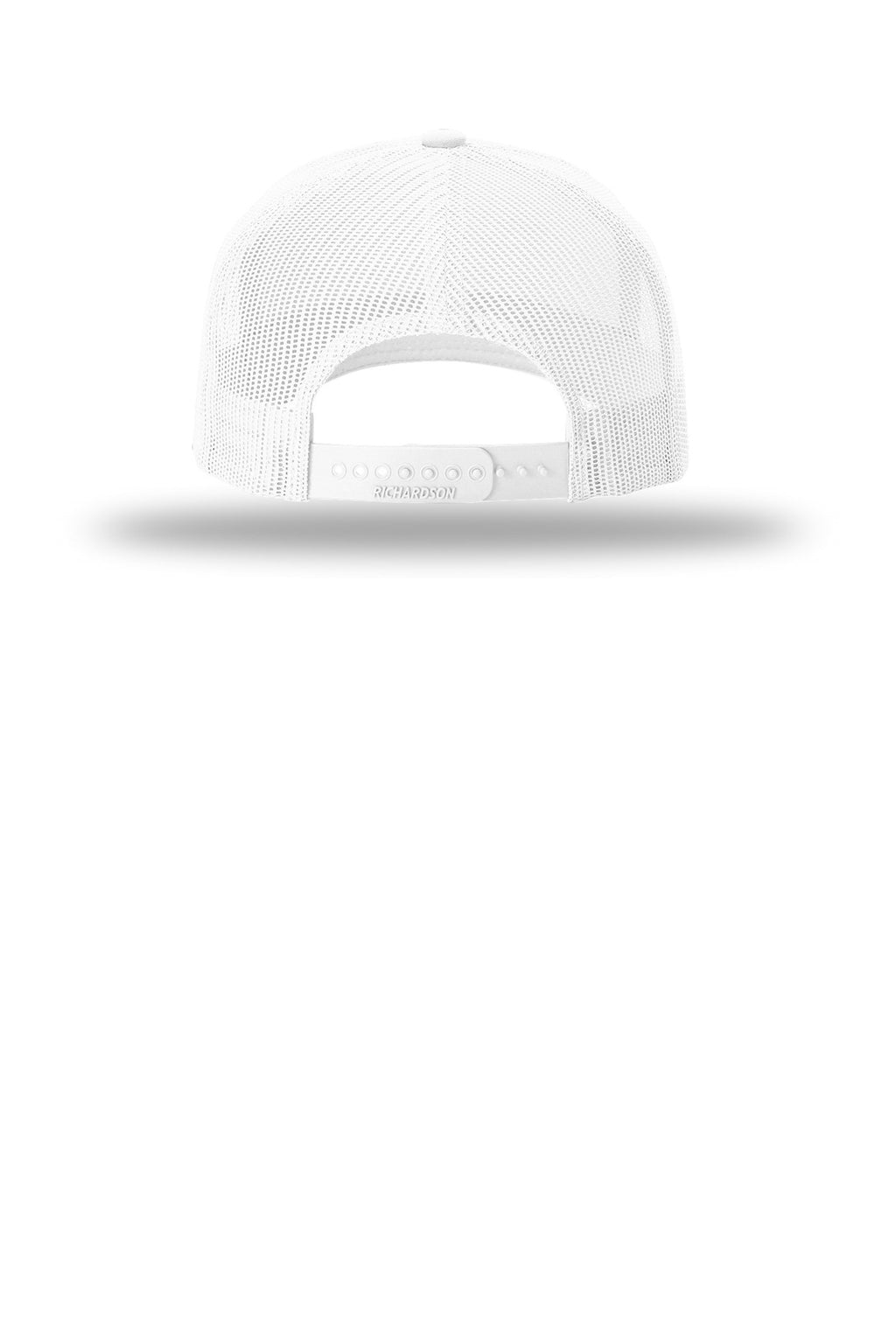 Richardson Five-Panel with Rope 112FPR - White/ Black - back