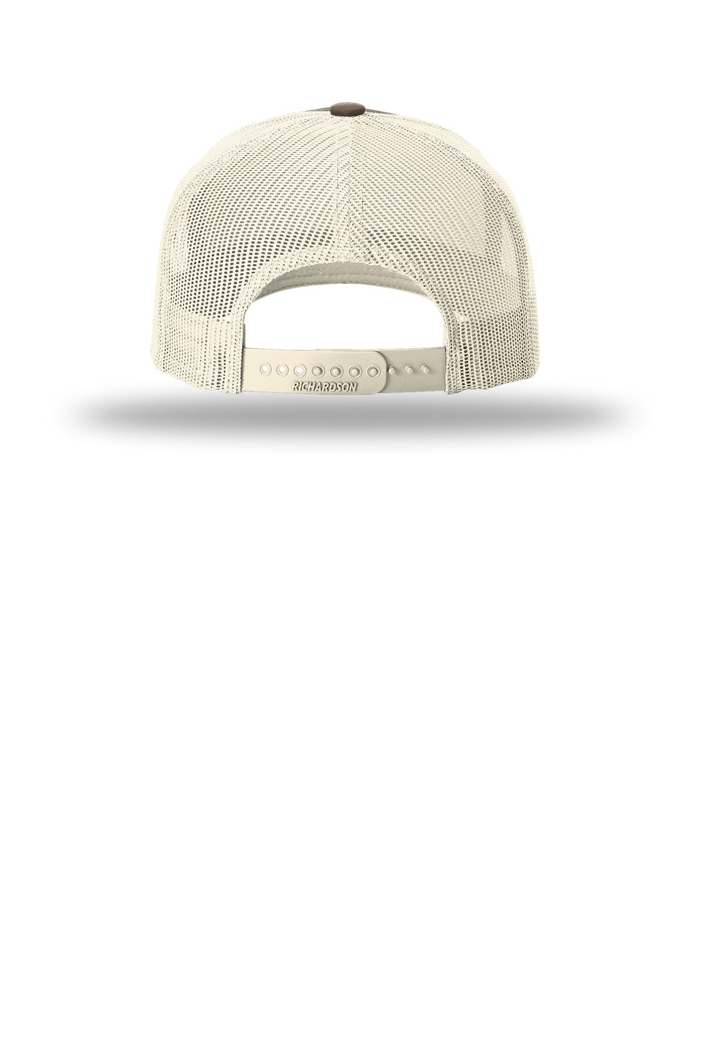 Richardson Five-Panel Trucker 112FP - Chocolate Chip/ Birch - back