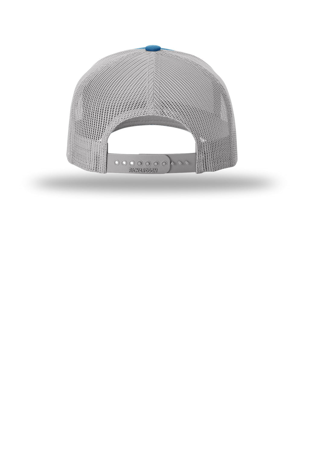 Richardson Five-Panel Trucker 112FP - Cobalt Blue/ Grey - back