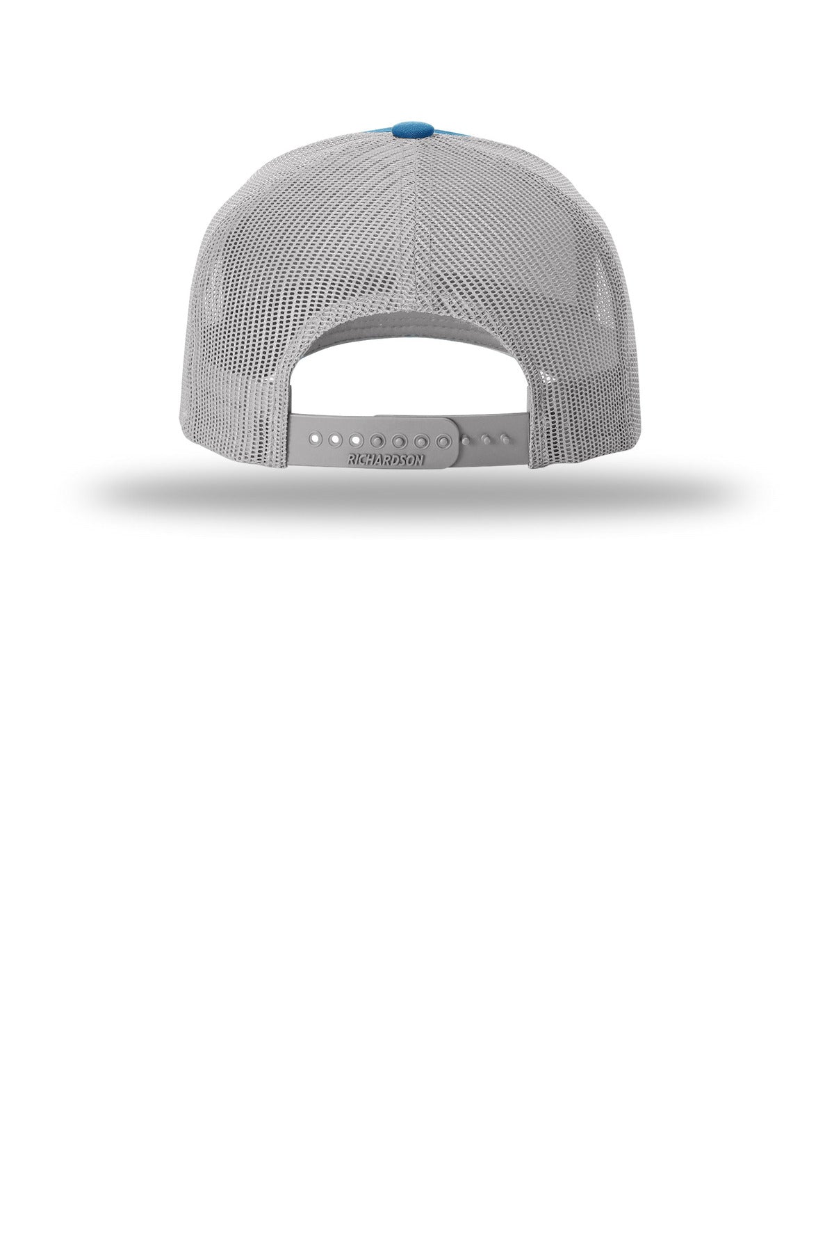 Richardson Five-Panel Trucker 112FP - Cobalt Blue/ Grey - back