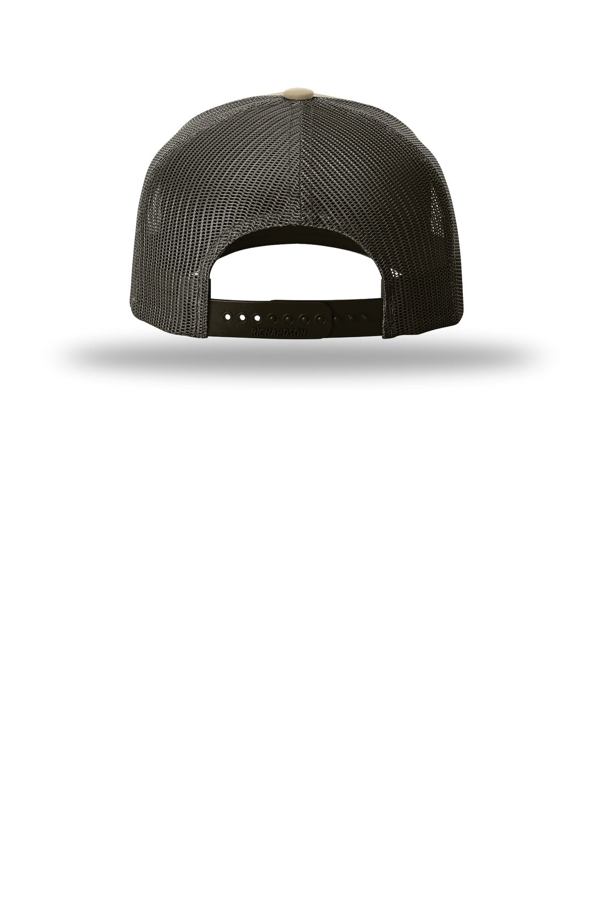 Richardson Five-Panel Trucker 112FP - Khaki/ Coffee - back