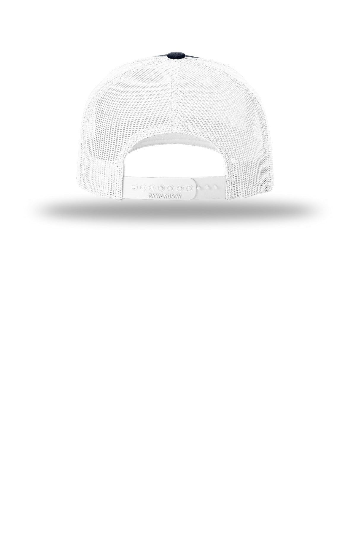 Richardson Five-Panel Trucker 112FP - Navy/ White - back