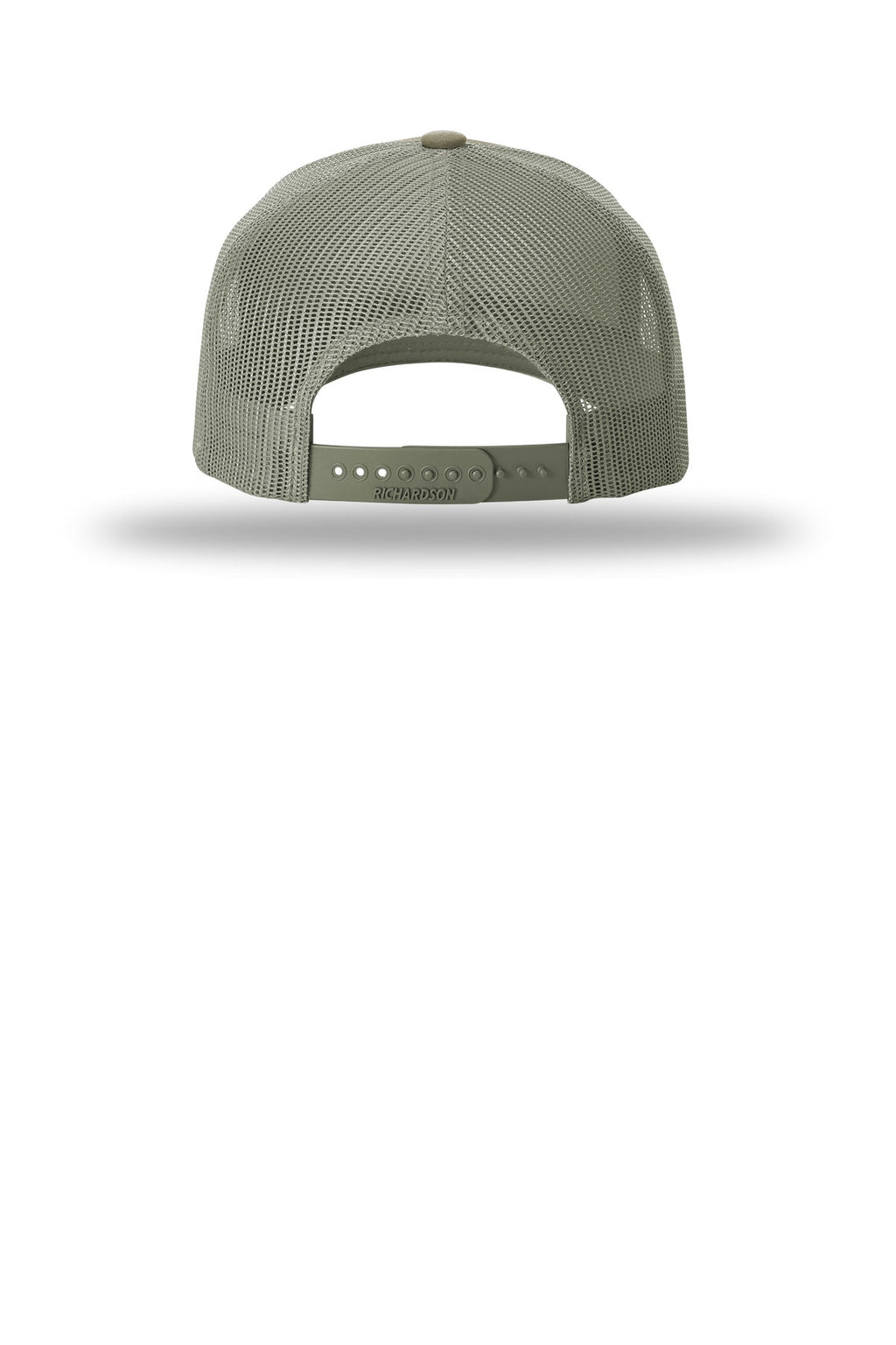 Richardson Five-Panel Trucker 112FP - Pale Khaki/ Loden - back