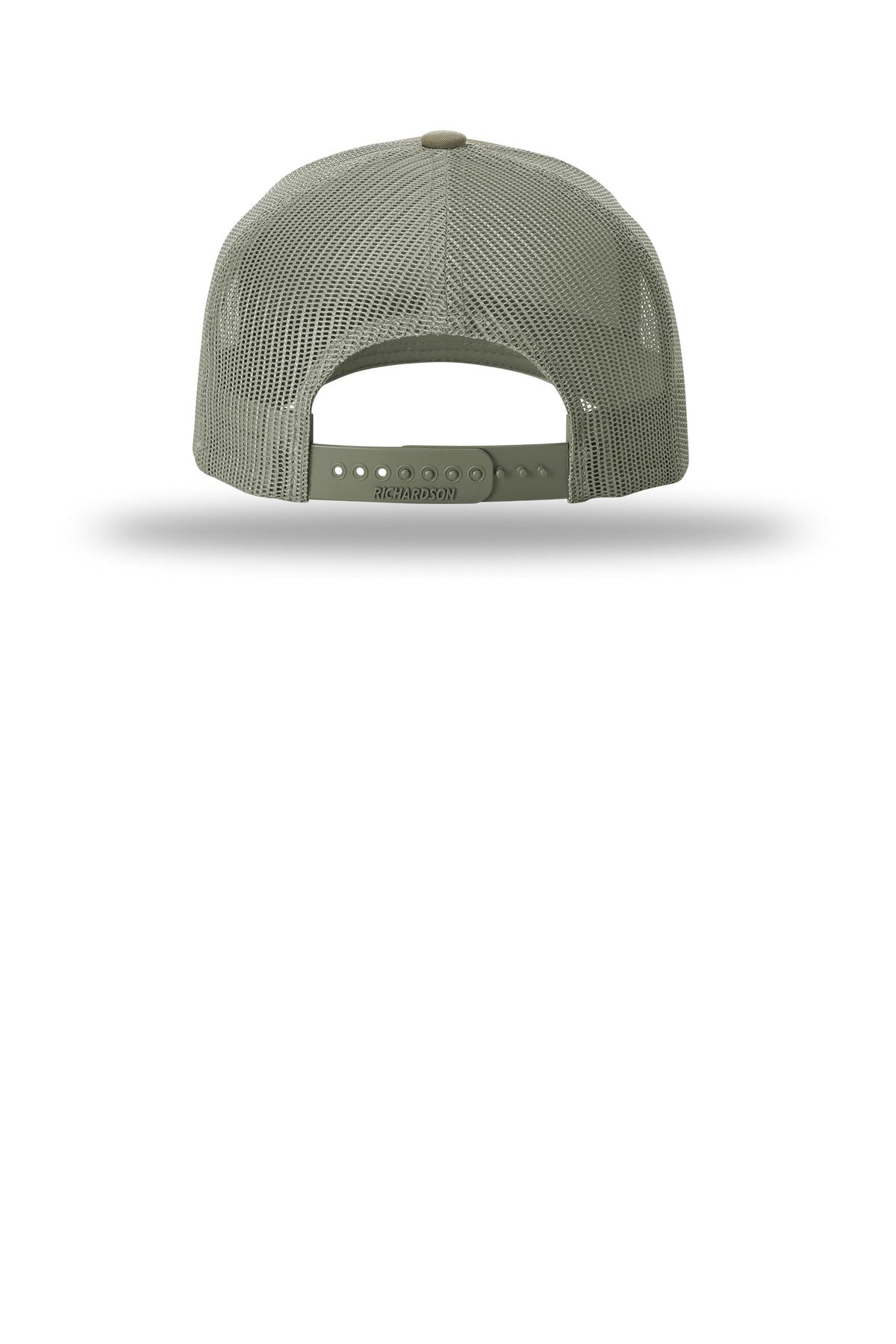 Richardson Five-Panel Trucker 112FP - Pale Khaki/ Loden - back