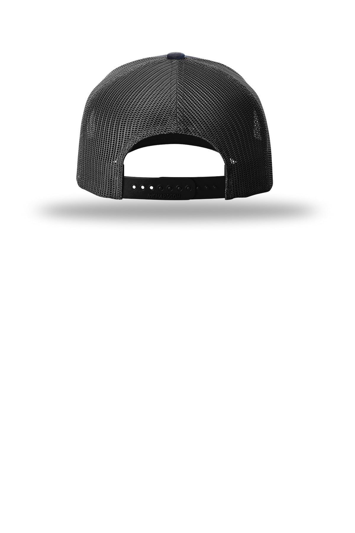 Richardson Printed Five-Panel Trucker 112PFP - Admiral Duck Camo/ Black - back