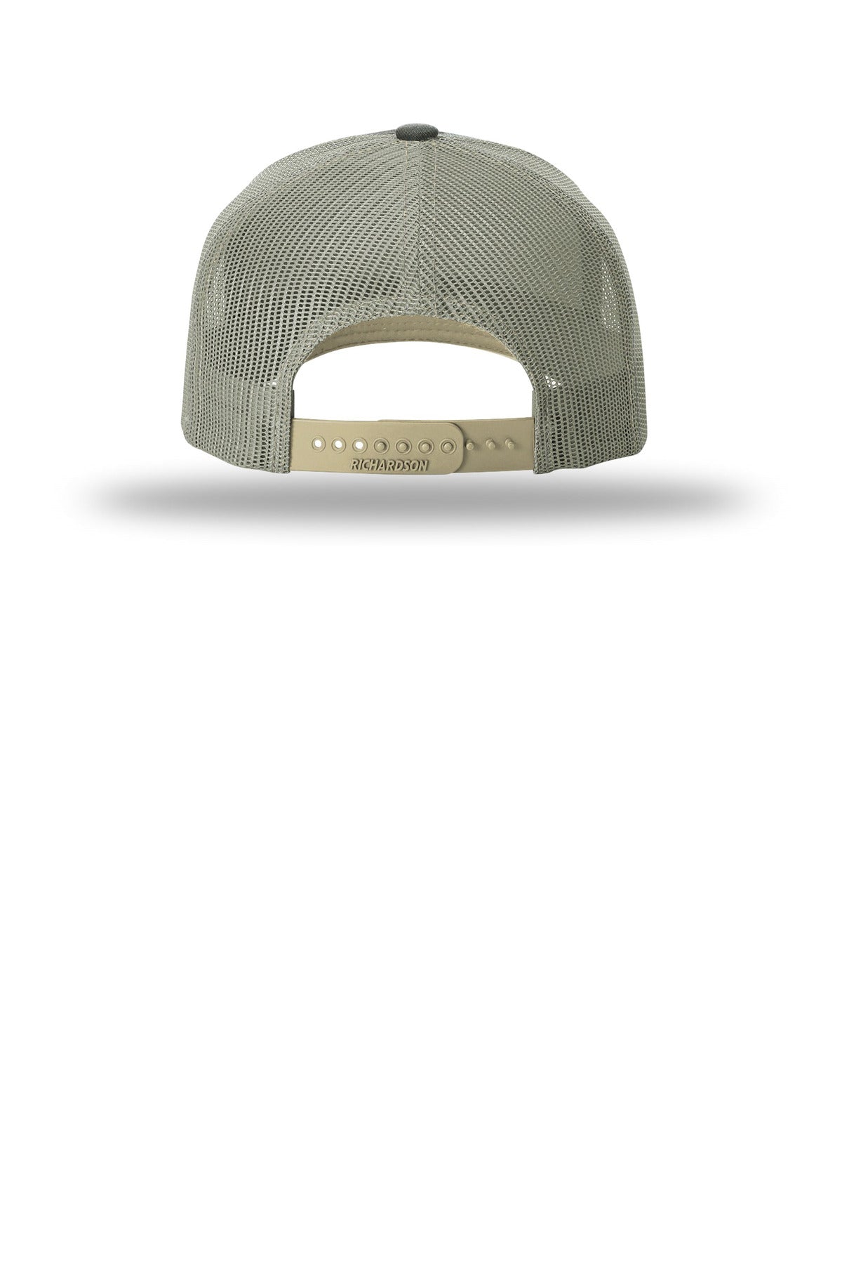 Richardson Printed Five-Panel Trucker 112PFP - Digital Camo/ Light Green - back
