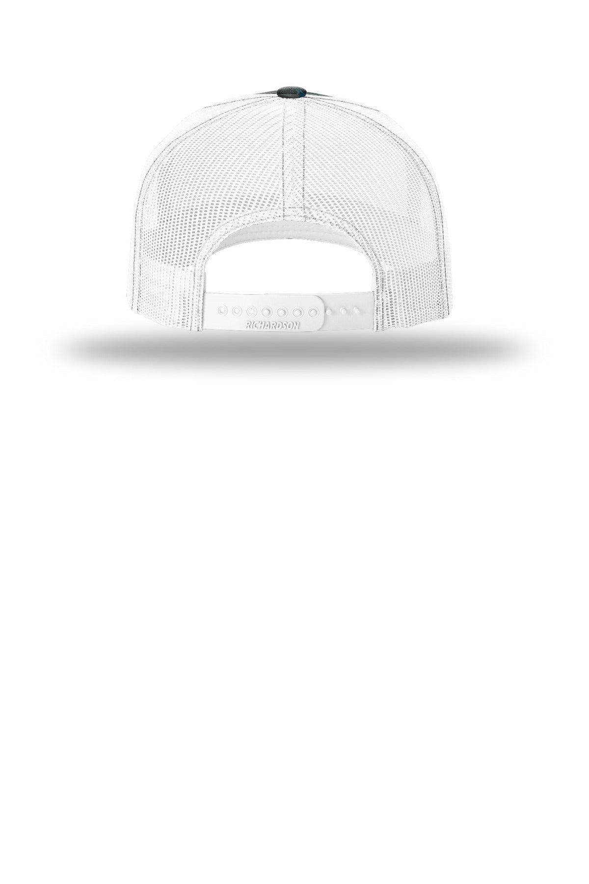 Richardson Printed Five-Panel Trucker 112PFP - Kryptek Neptune/ White - back