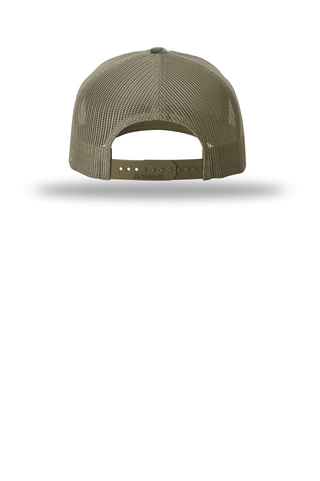 Richardson Printed Five-Panel Trucker 112PFP - Marsh Duck Camo/ Loden - back