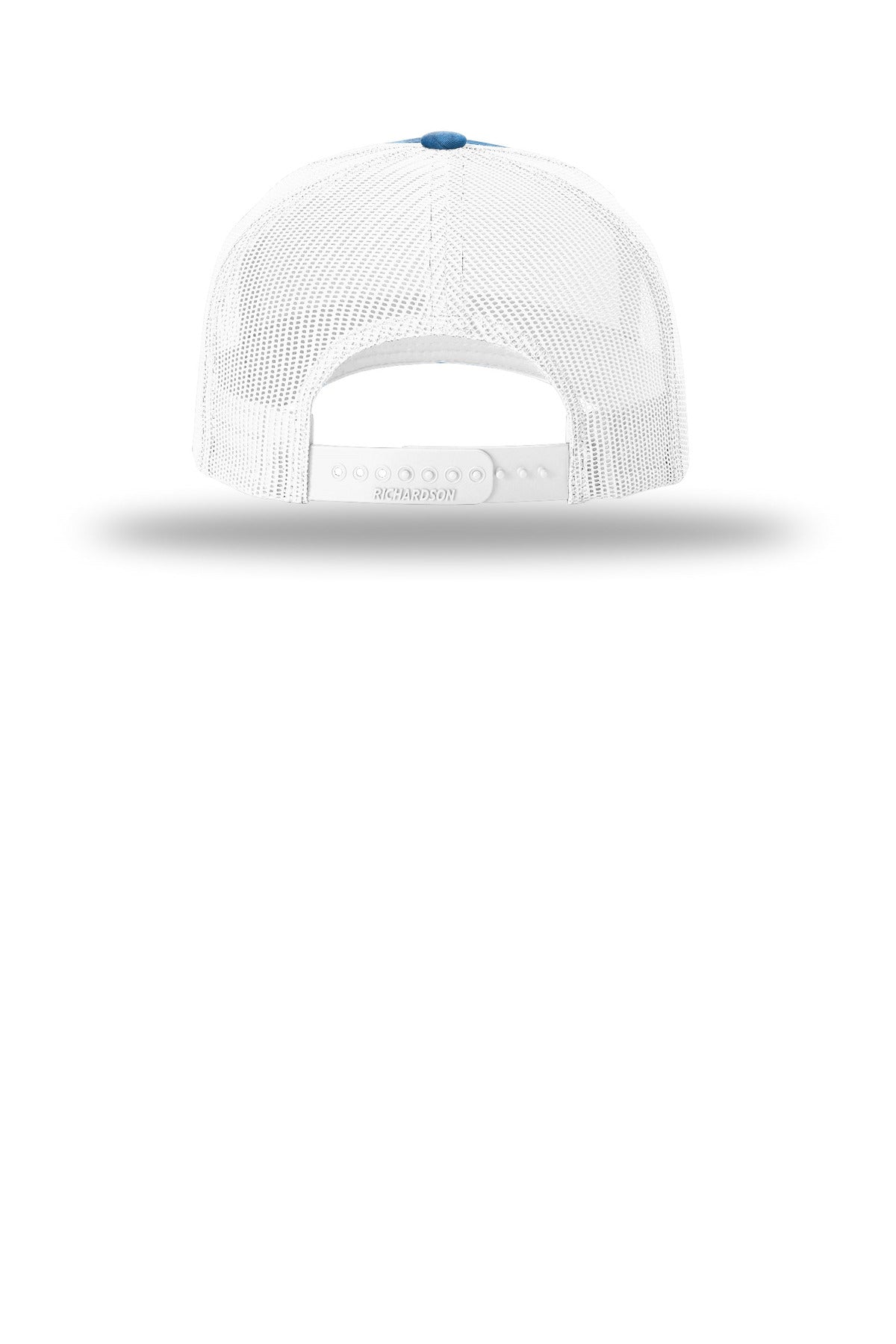 Richardson Printed Five-Panel Trucker 112PFP - Realtree Fishing Light Blue/ White - back