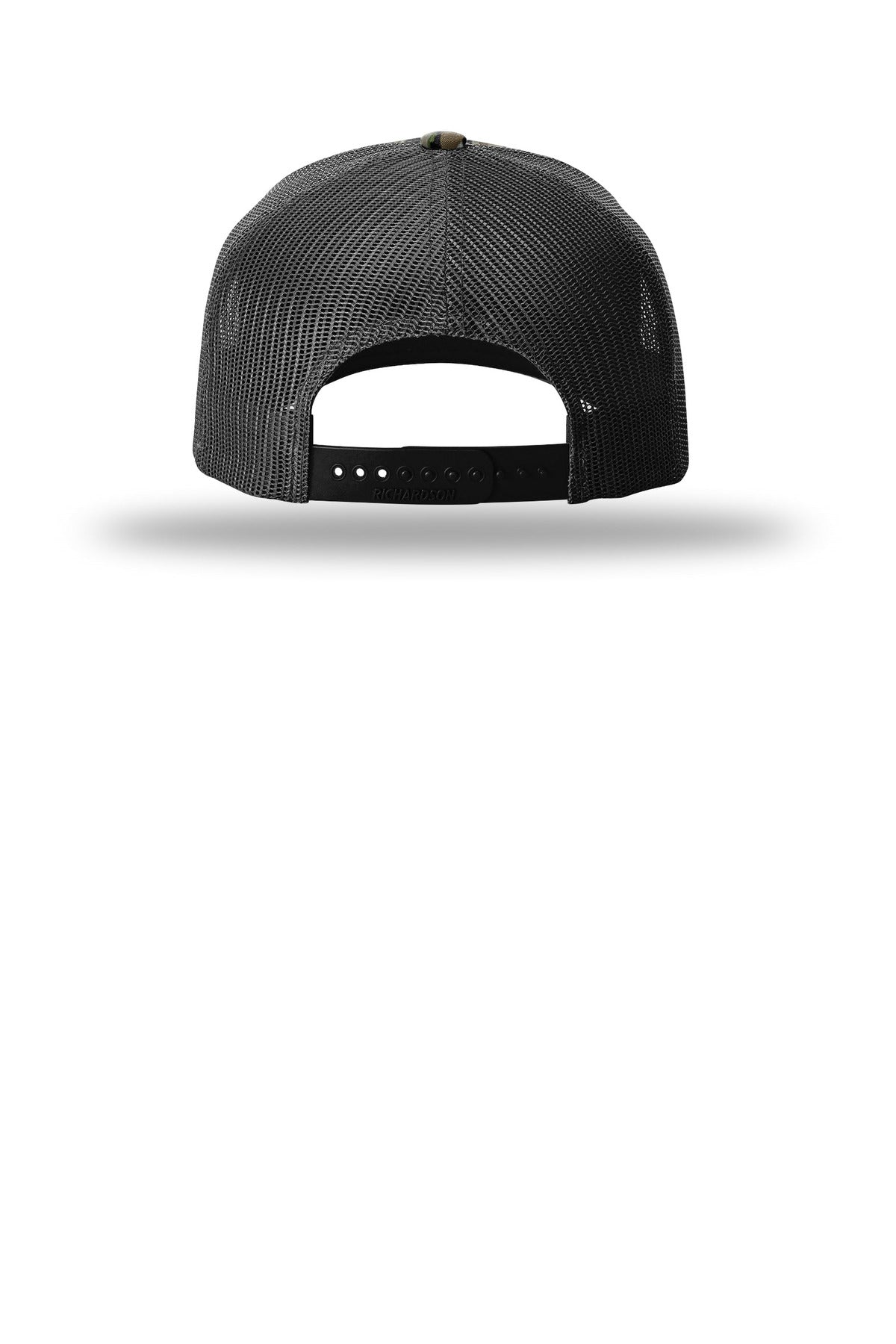 Richardson Printed Five-Panel Trucker 112PFP - Realtree Original/ Black - back