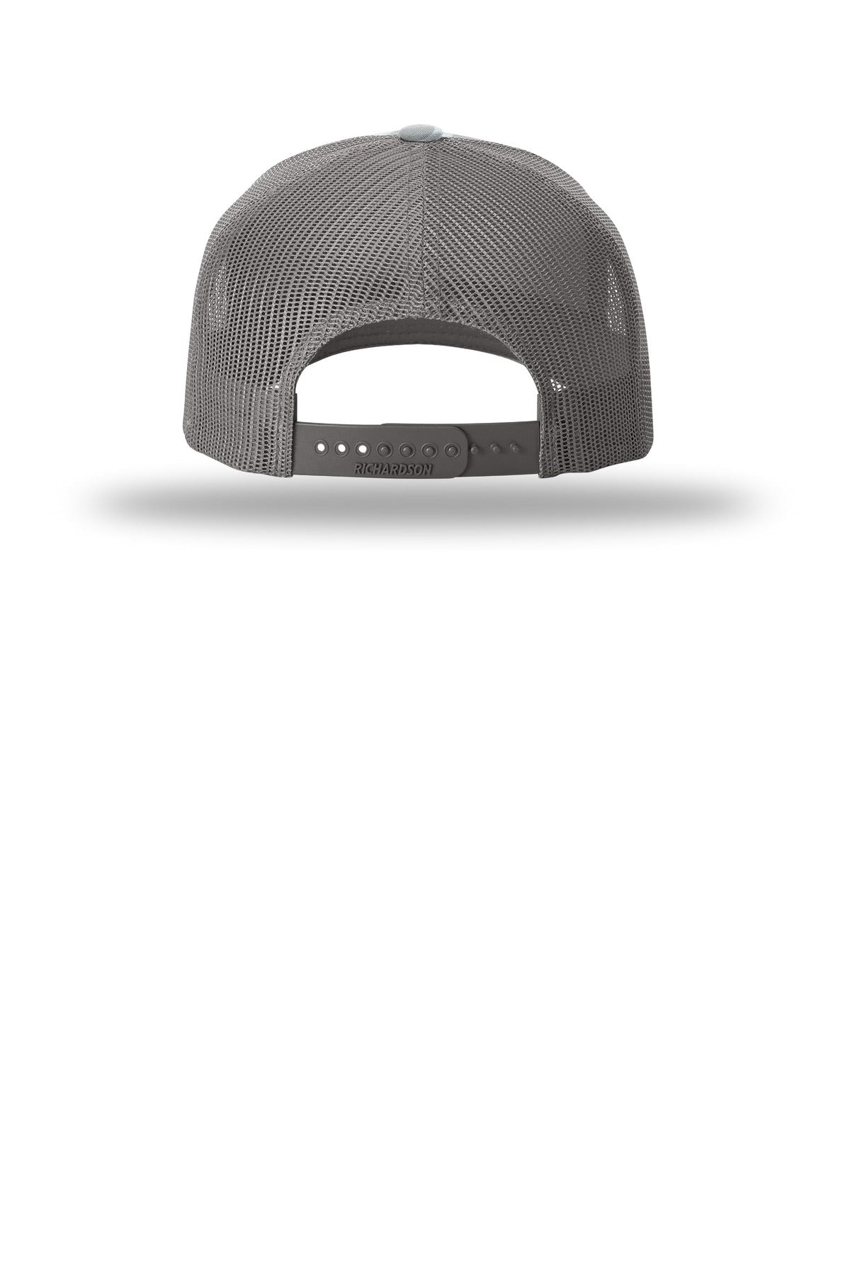 Richardson Printed Five-Panel Trucker 112PFP - Saltwater Duck Camo/ Charcoal - back