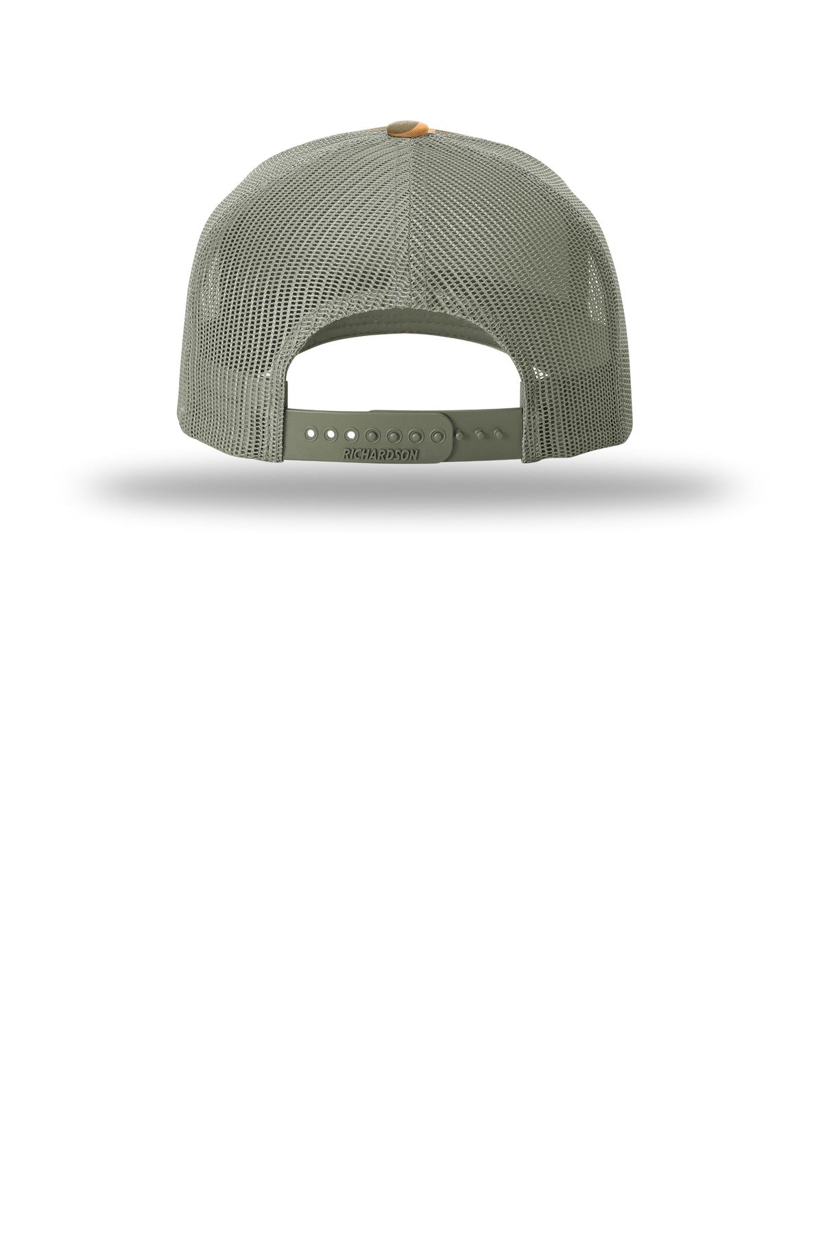 Richardson Printed Five-Panel Trucker 112PFP - Sienna Duck Camo/ Loden - back