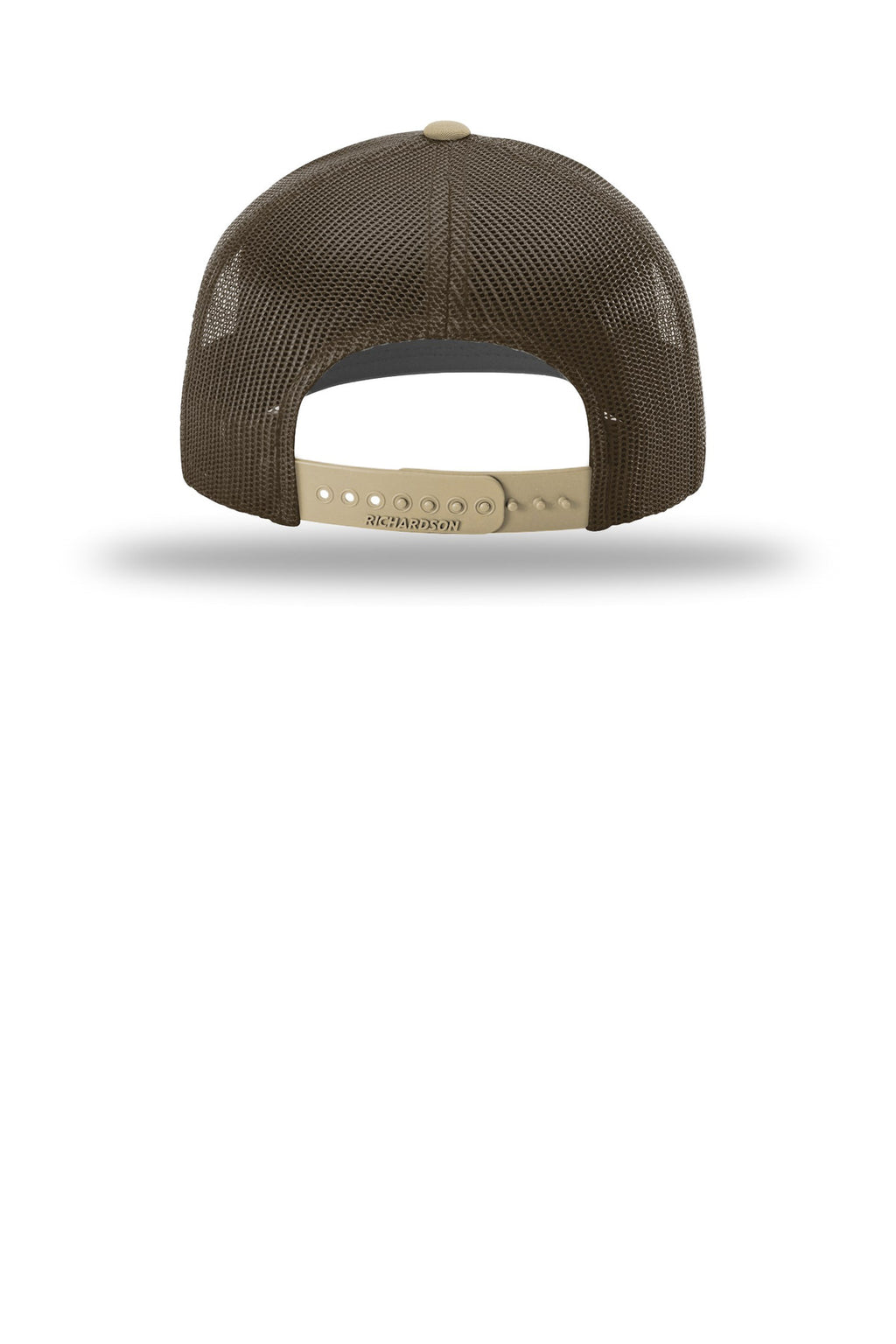 Richardson Trucker Cap 112 - Brown/ Brown/ Khaki - back