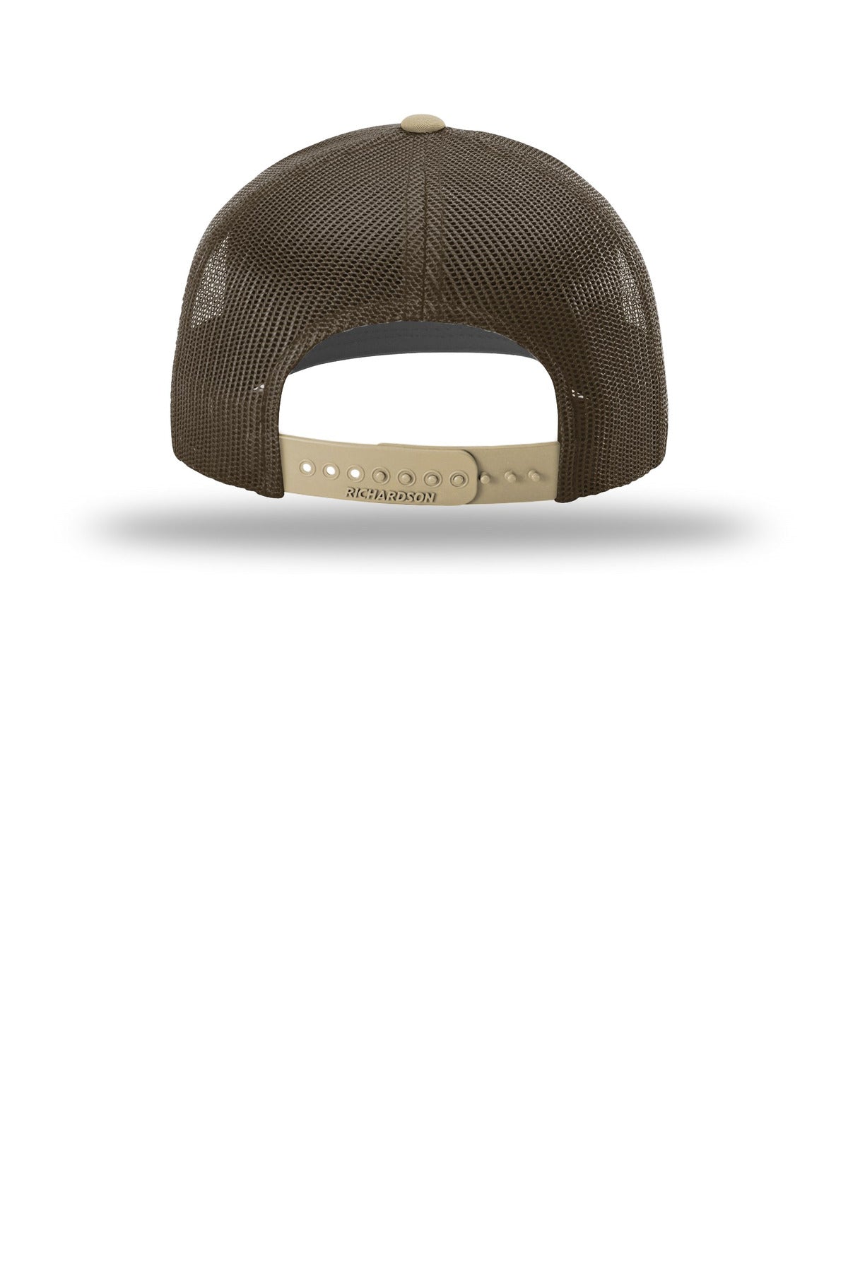 Richardson Trucker Cap 112 - Brown/ Brown/ Khaki - back