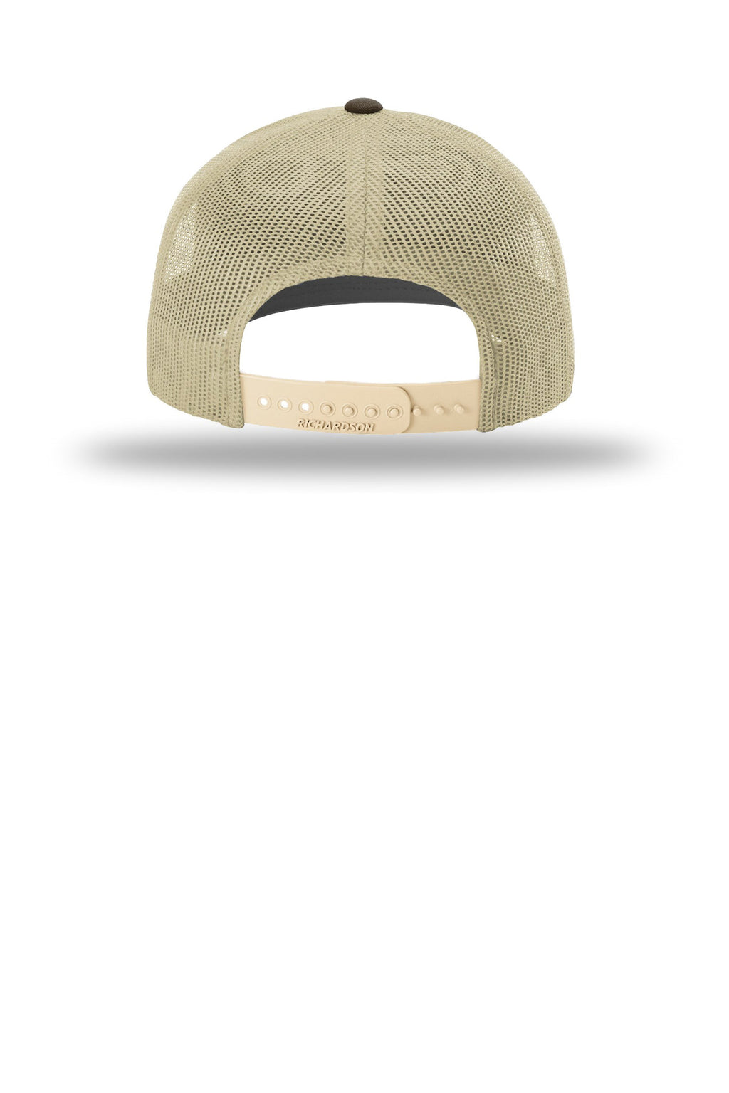 Richardson Trucker Cap 112 - Brown/ Khaki - back