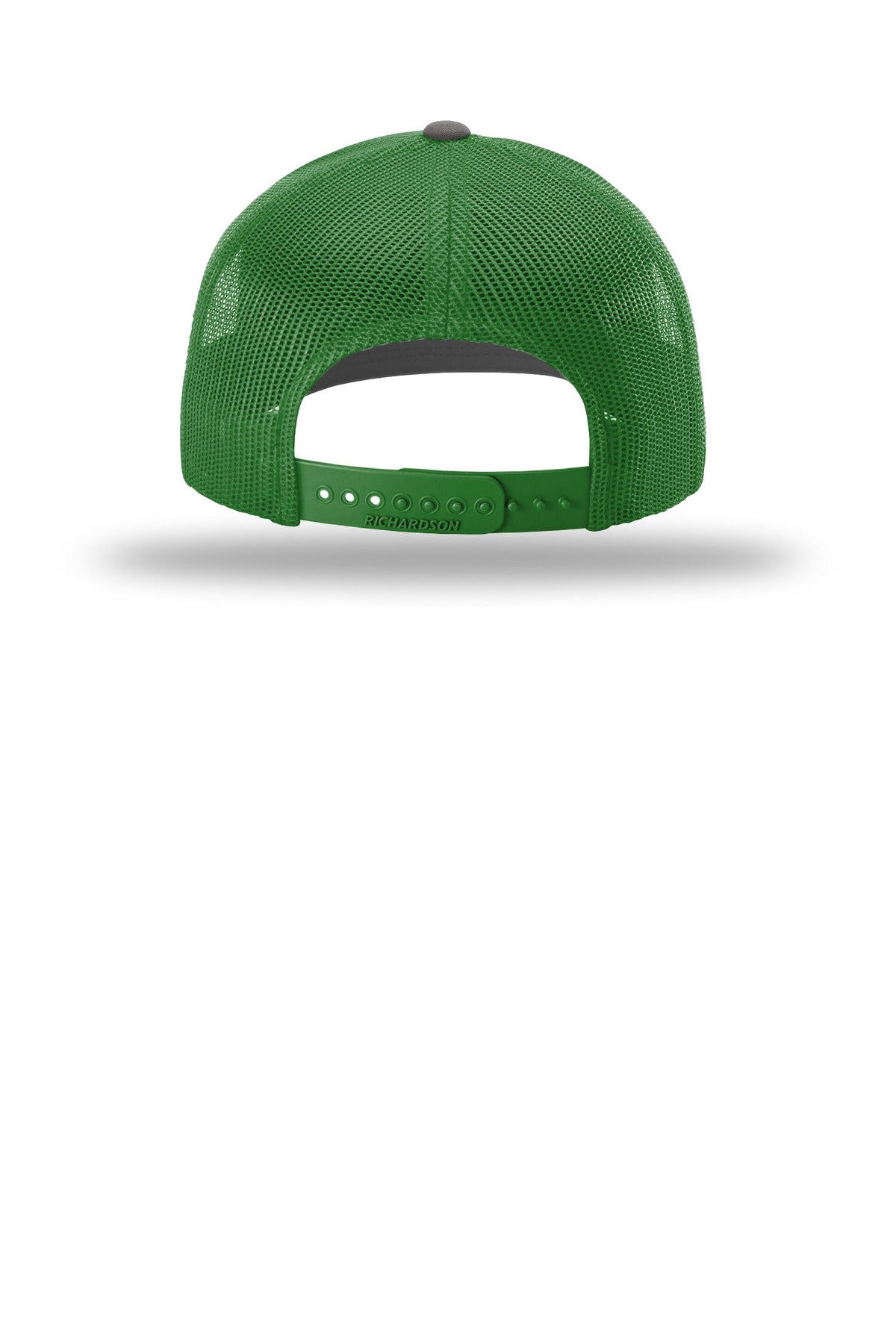 Richardson Trucker Cap 112 - Charcoal/ Kelly - back