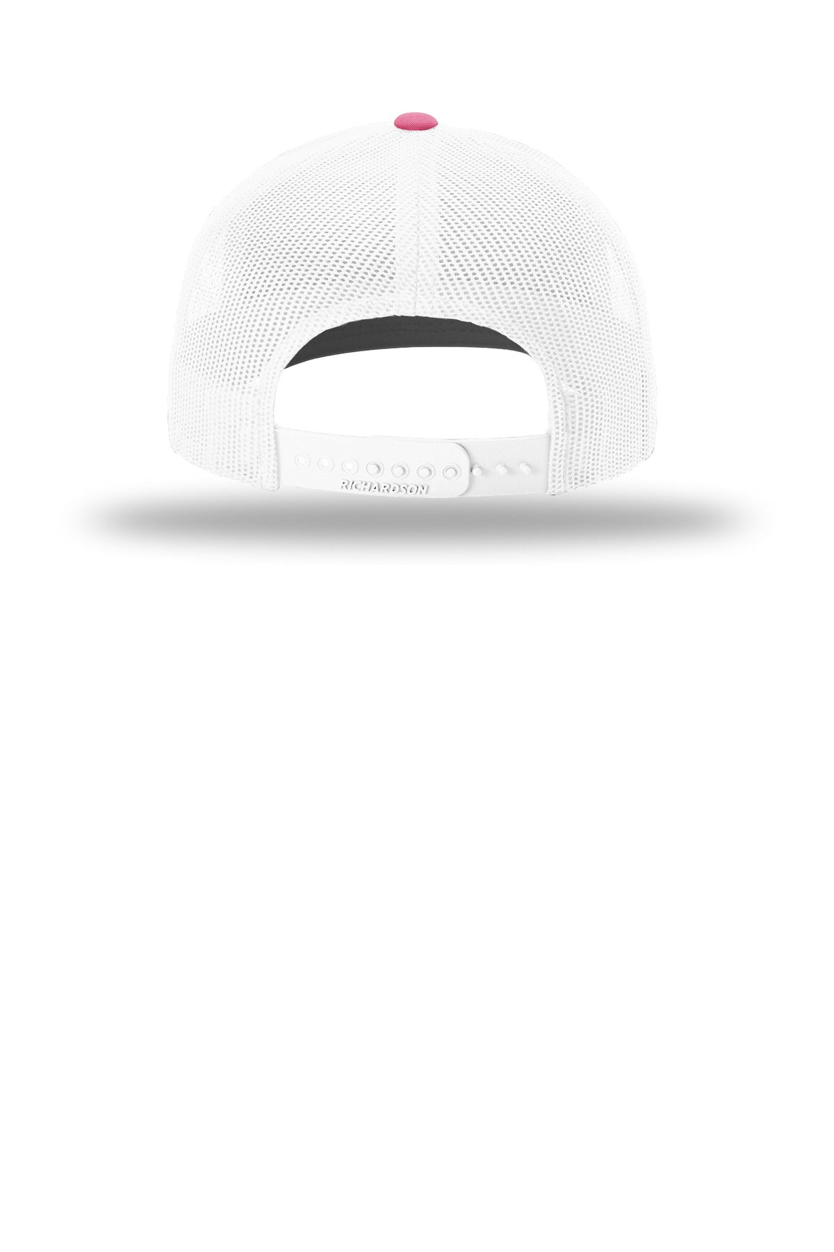 Richardson Trucker Cap 112 - Hot Pink/ White - back