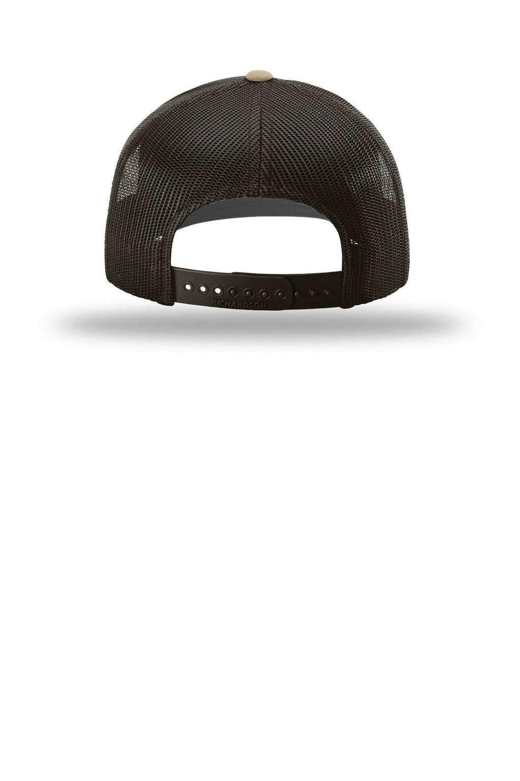 Richardson Trucker Cap 112 - Khaki/ Coffee - back