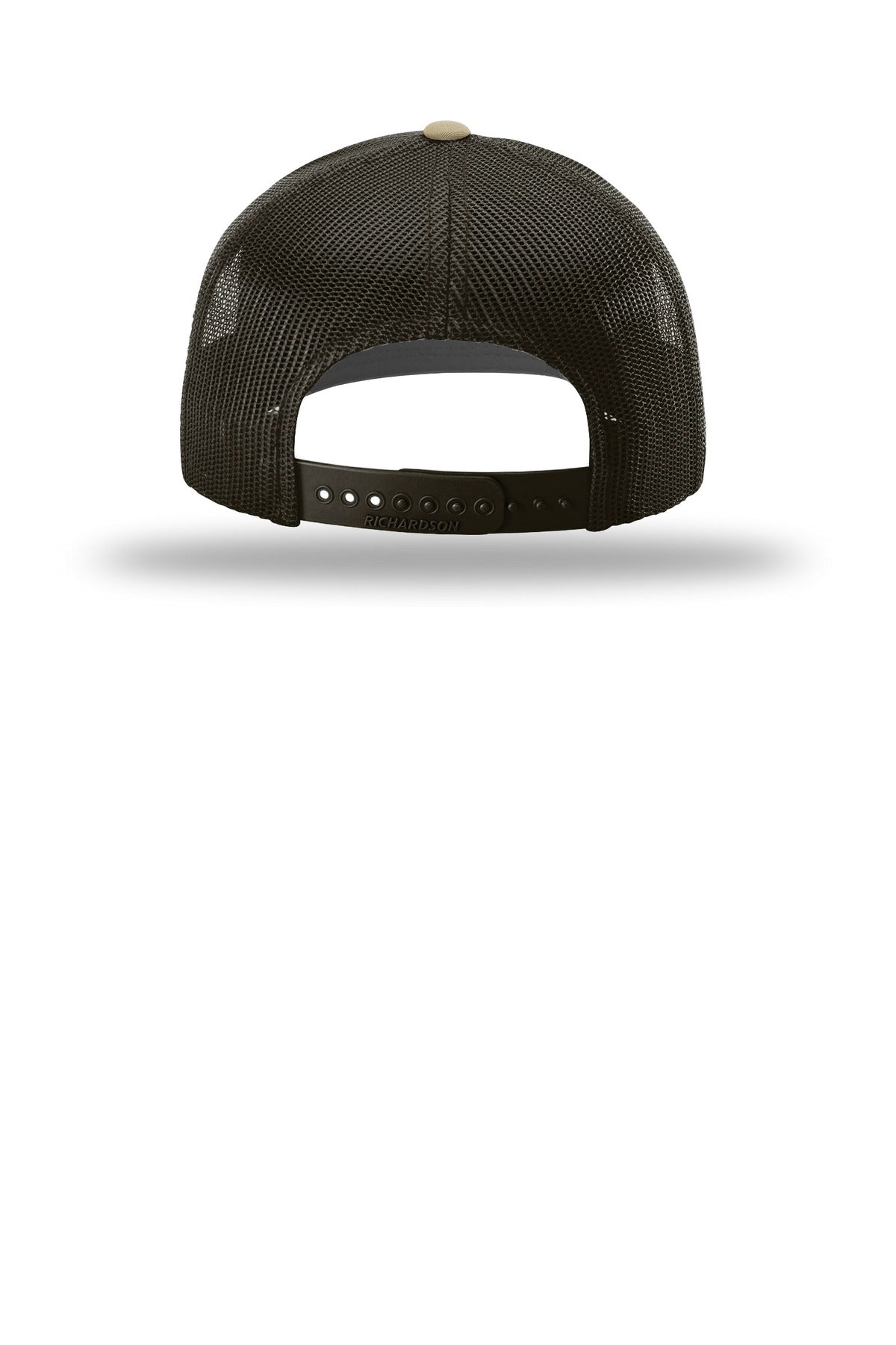 Richardson Trucker Cap 112 - Khaki/ Coffee - back