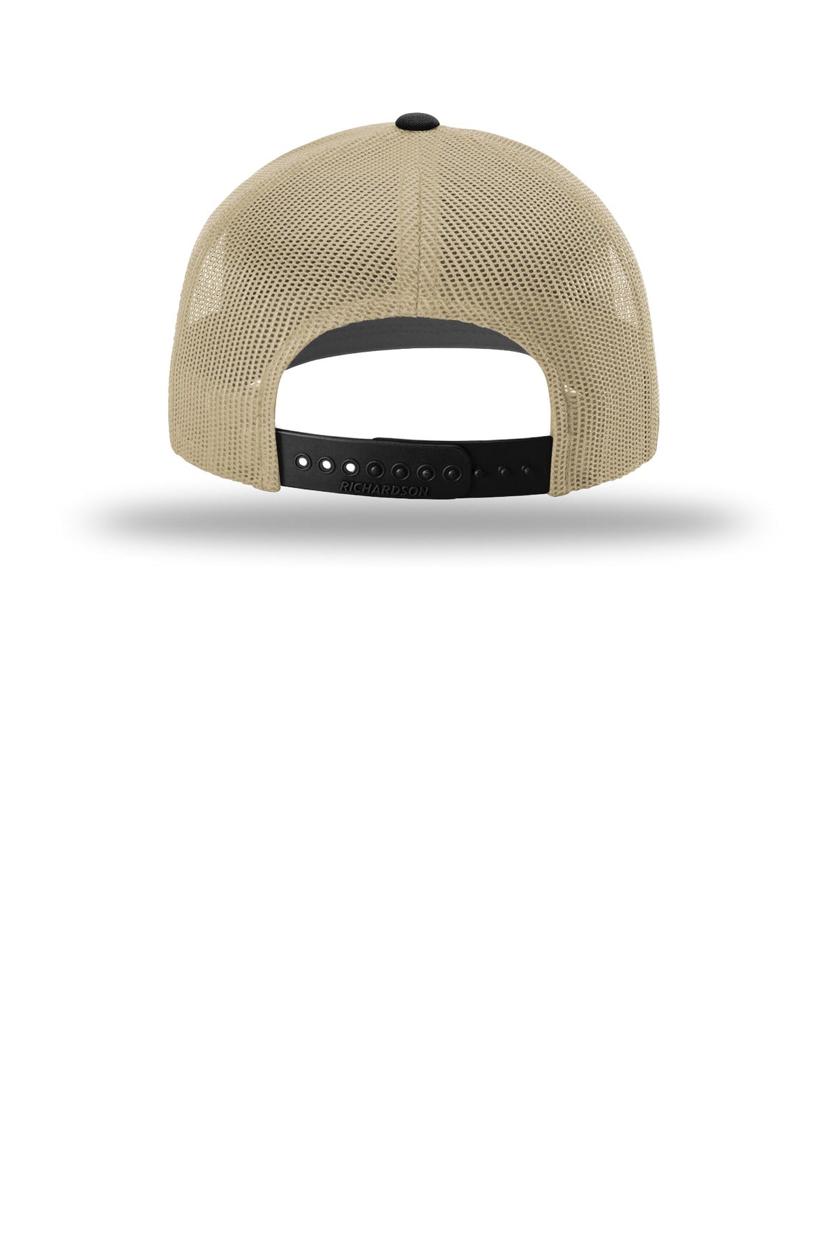 Richardson Trucker Cap 112 - Khaki/ Khaki/ Black - back