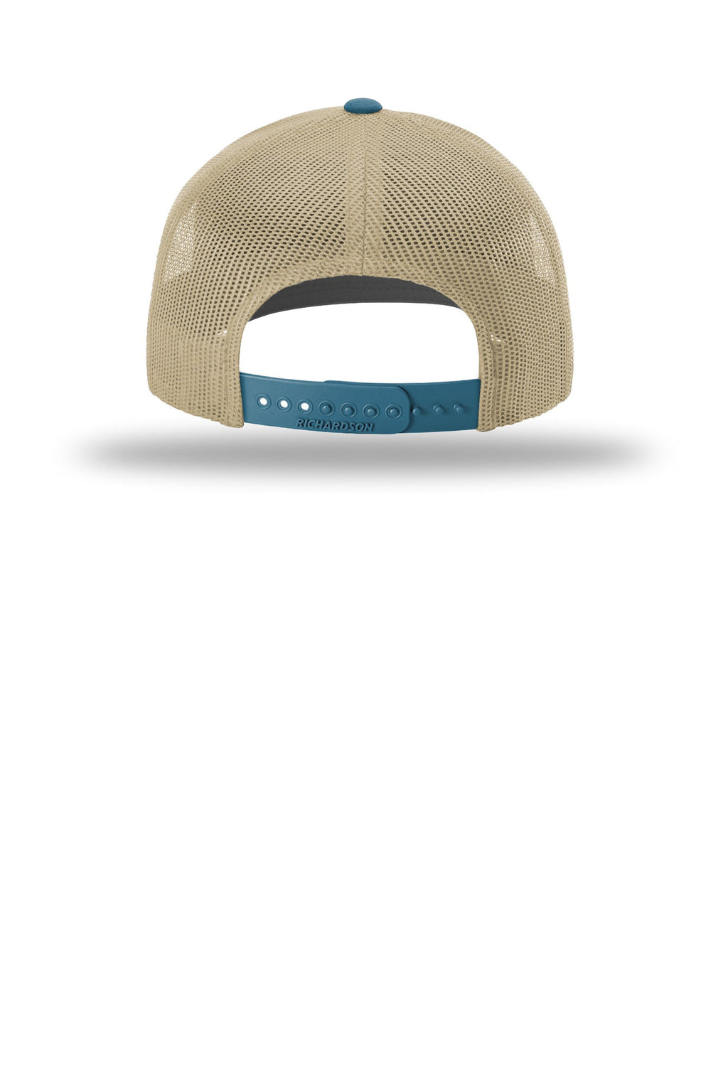 Richardson Trucker Cap 112 - Khaki/ Khaki/ Legion Blue - back