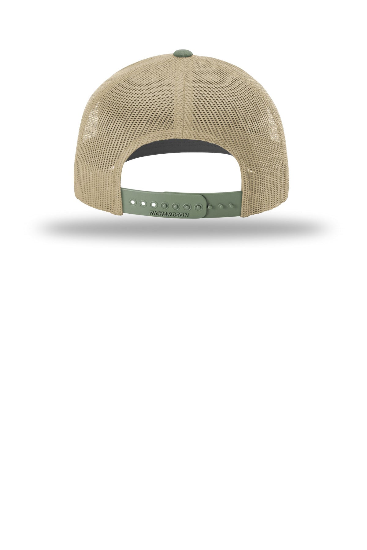 Richardson Trucker Cap 112 - Khaki/ Khaki/ Loden - back