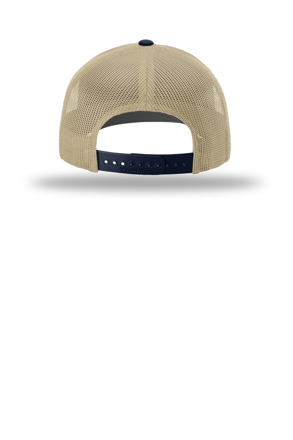Richardson Trucker Cap 112 - Khaki/ Khaki/ Navy - back