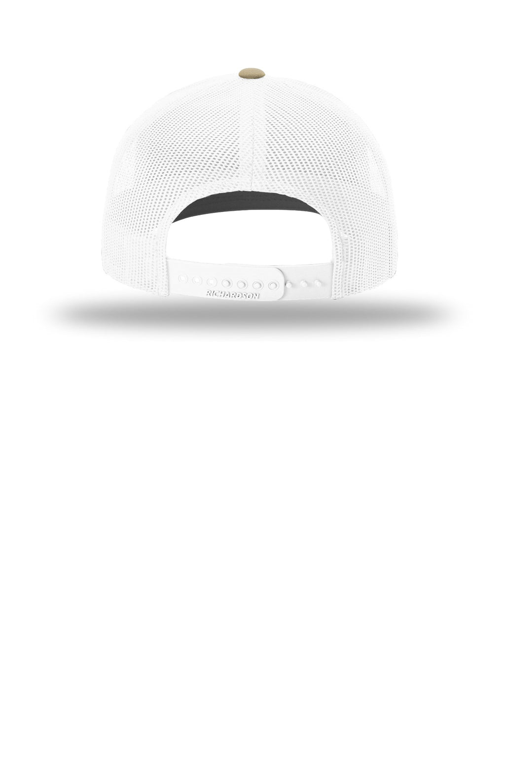 Richardson Trucker Cap 112 - Khaki/ White - back