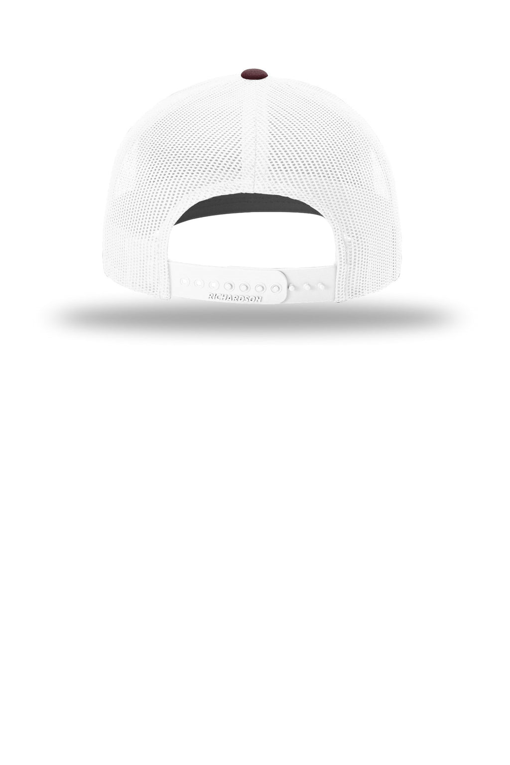 Richardson Trucker Cap 112 - Maroon/ White - back