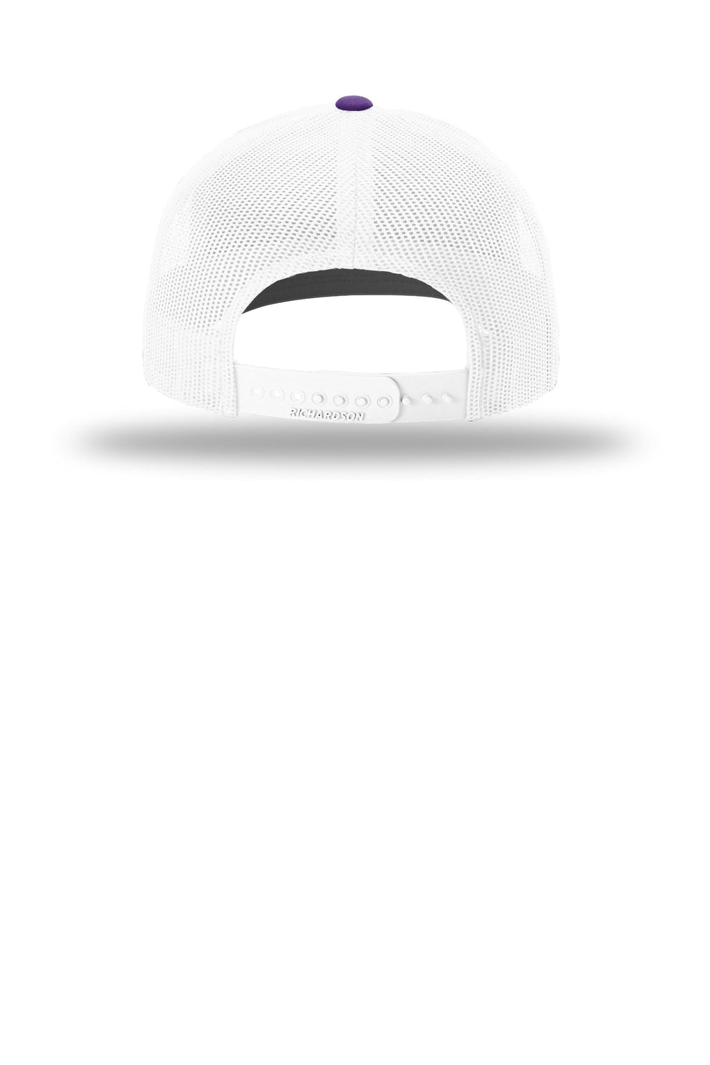 Richardson Trucker Cap 112 - Purple/ White - back
