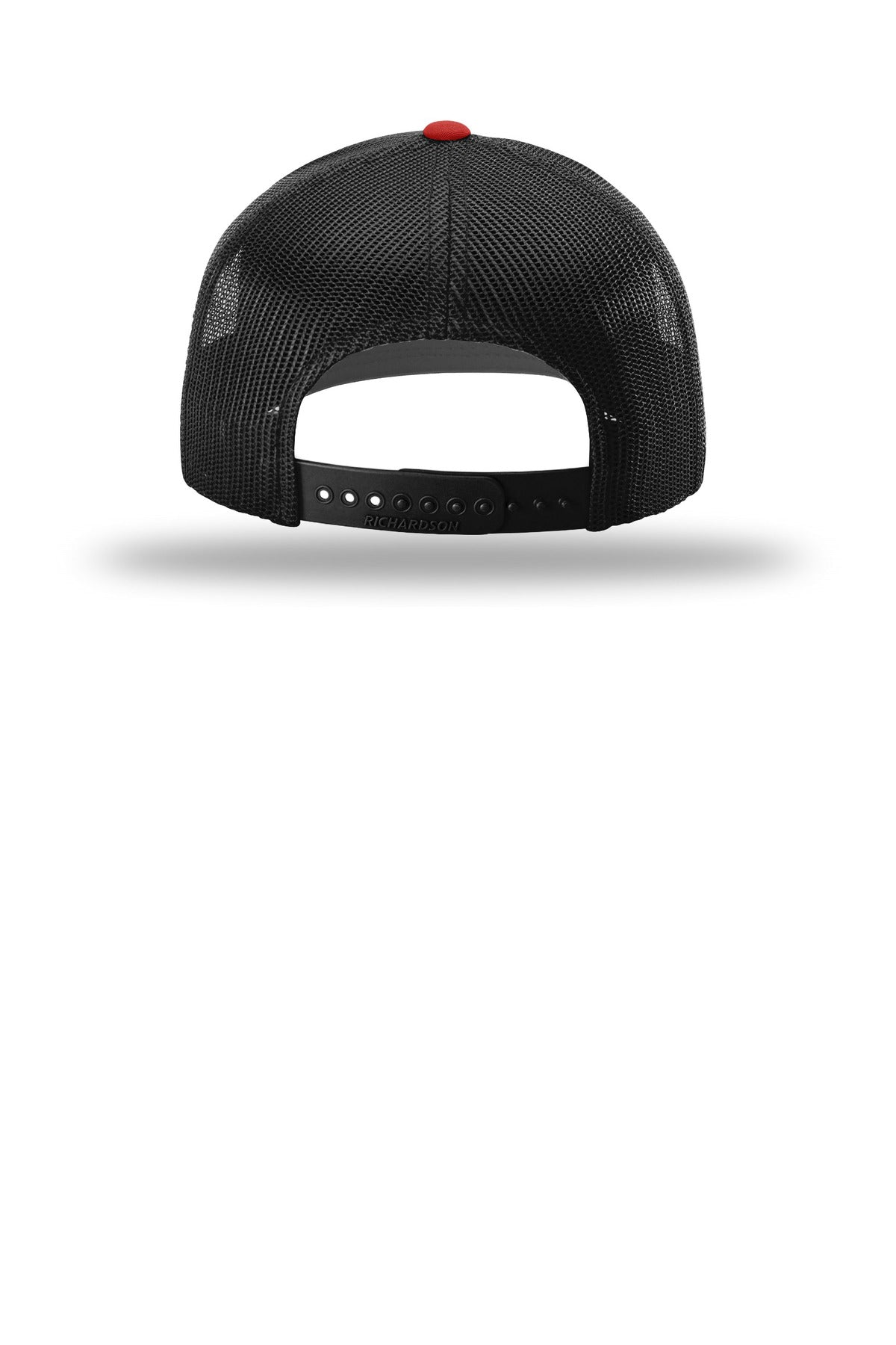 Richardson Trucker Cap 112 - Red/ Black - back
