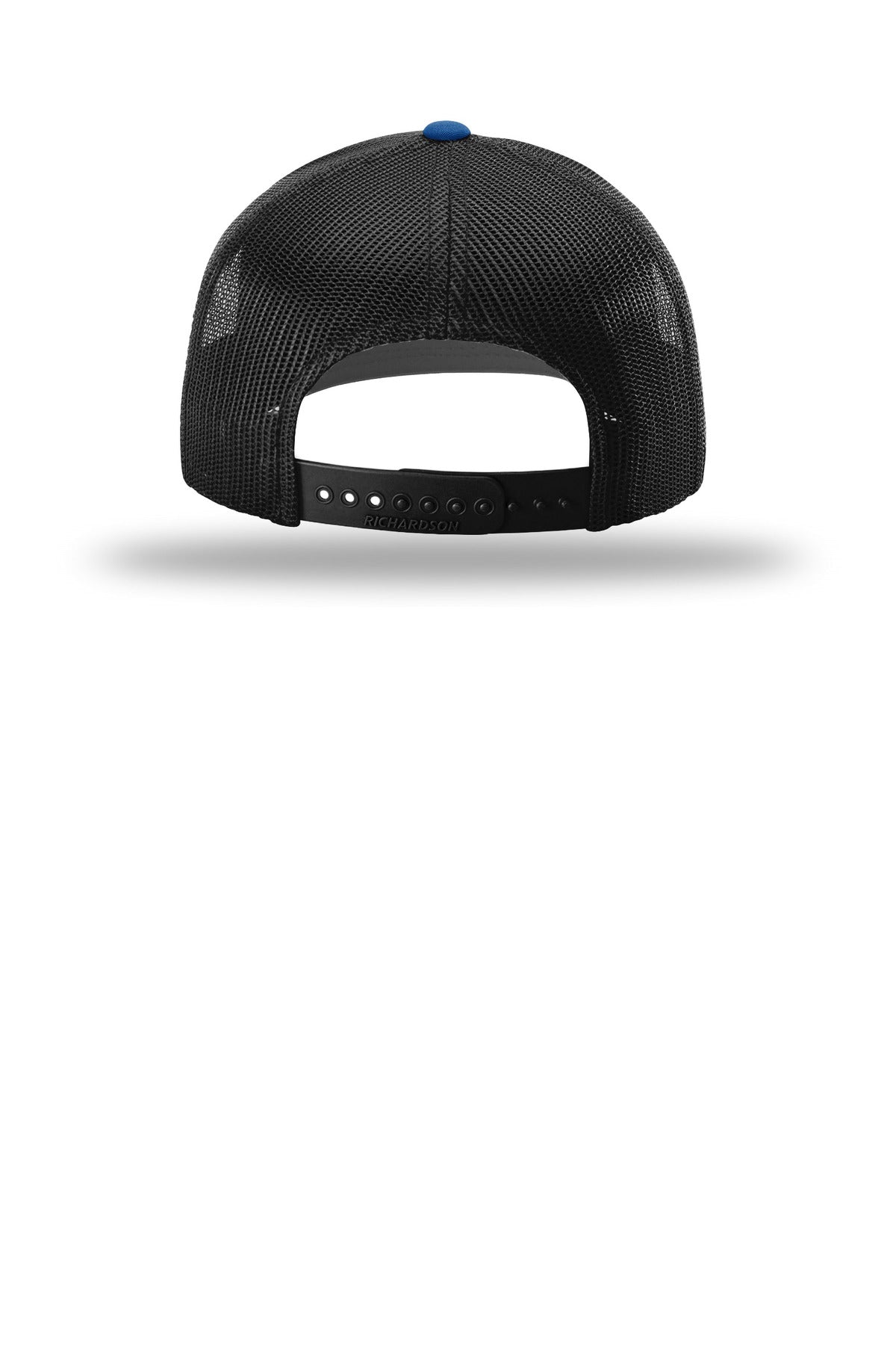 Richardson Trucker Cap 112 - Royal/ Black - back