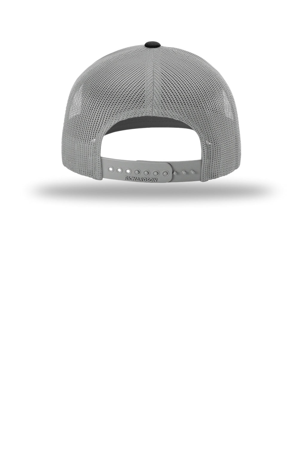 Richardson Trucker Cap 112 - White/ Aluminum/ Black - back