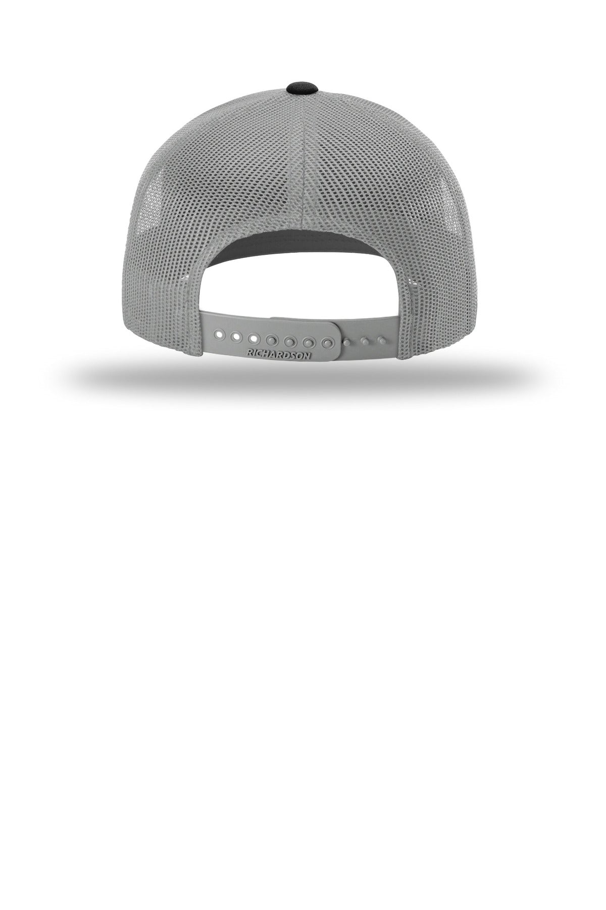 Richardson Trucker Cap 112 - White/ Aluminum/ Black - back