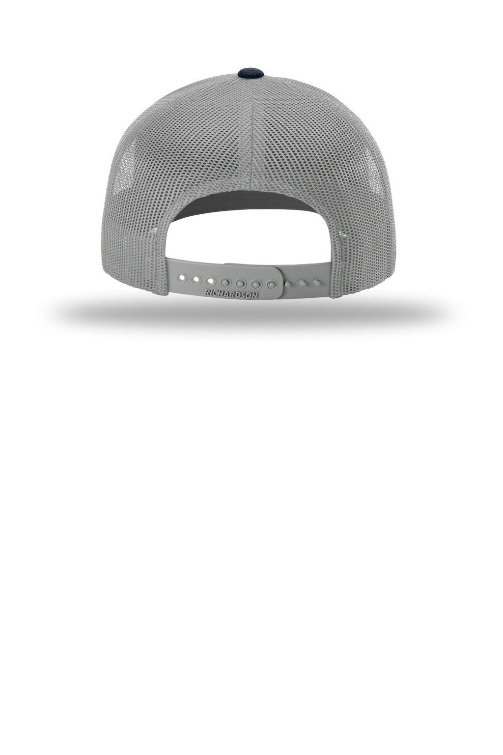 Richardson Trucker Cap 112 - White/ Aluminum/ Navy - back