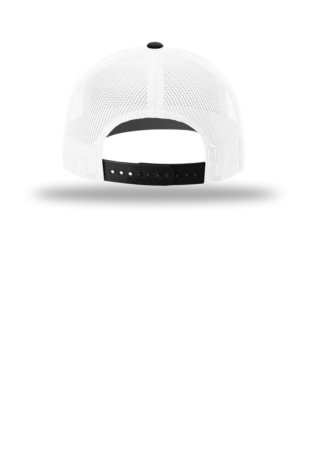 Richardson Trucker Cap 112 - White/ White/ Black - back